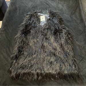Gothic Furry Vest, MED
